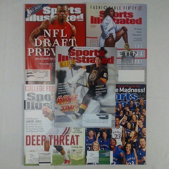 Lot Of 5 Sports Illustrated 2017-2013-2019 Mark Stone Kids Uncut Cards